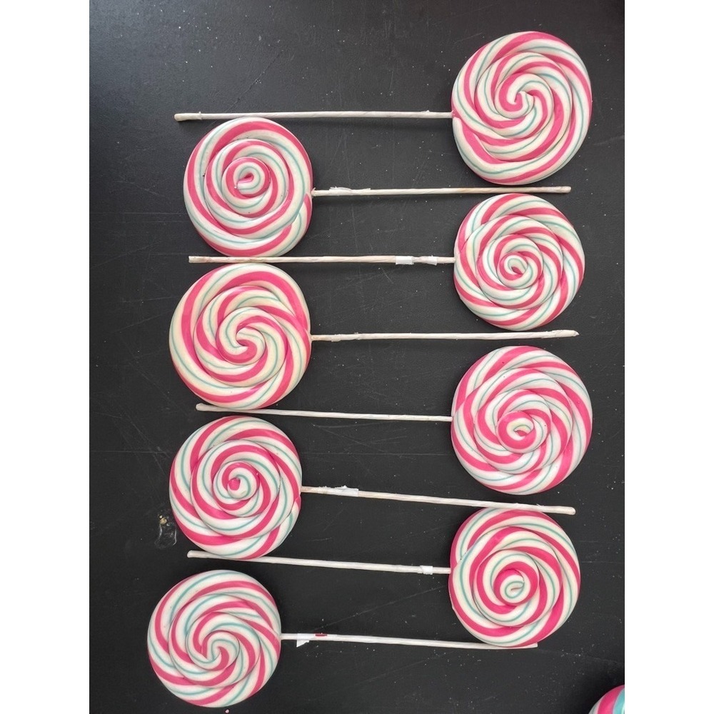 Colorful Candyland Candy Picks Christmas Tree Playful Photo Booth School Retro